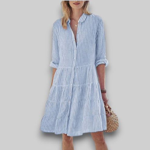 Anna™- Striped Summer Dress