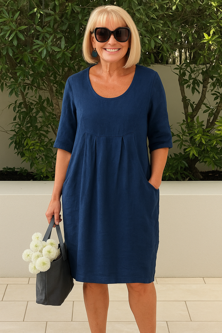 Marley™- Everyday Linen Pocket Dress