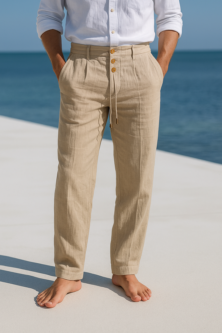 Edward™- Premium Linen Trousers