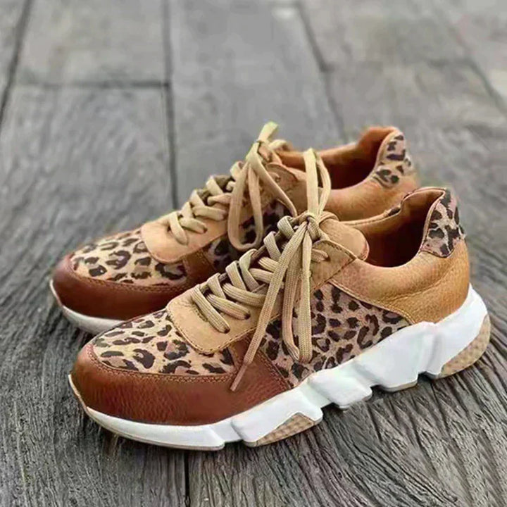 Crissa™- Comfortable Leopard Sneakers