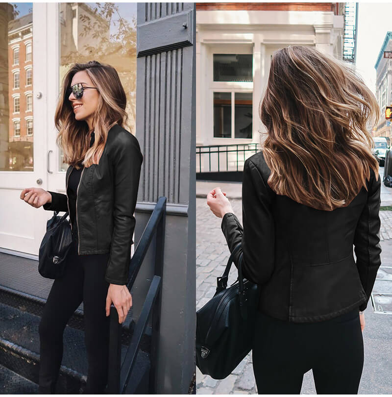 Sophia™- Italian Leather Jacket