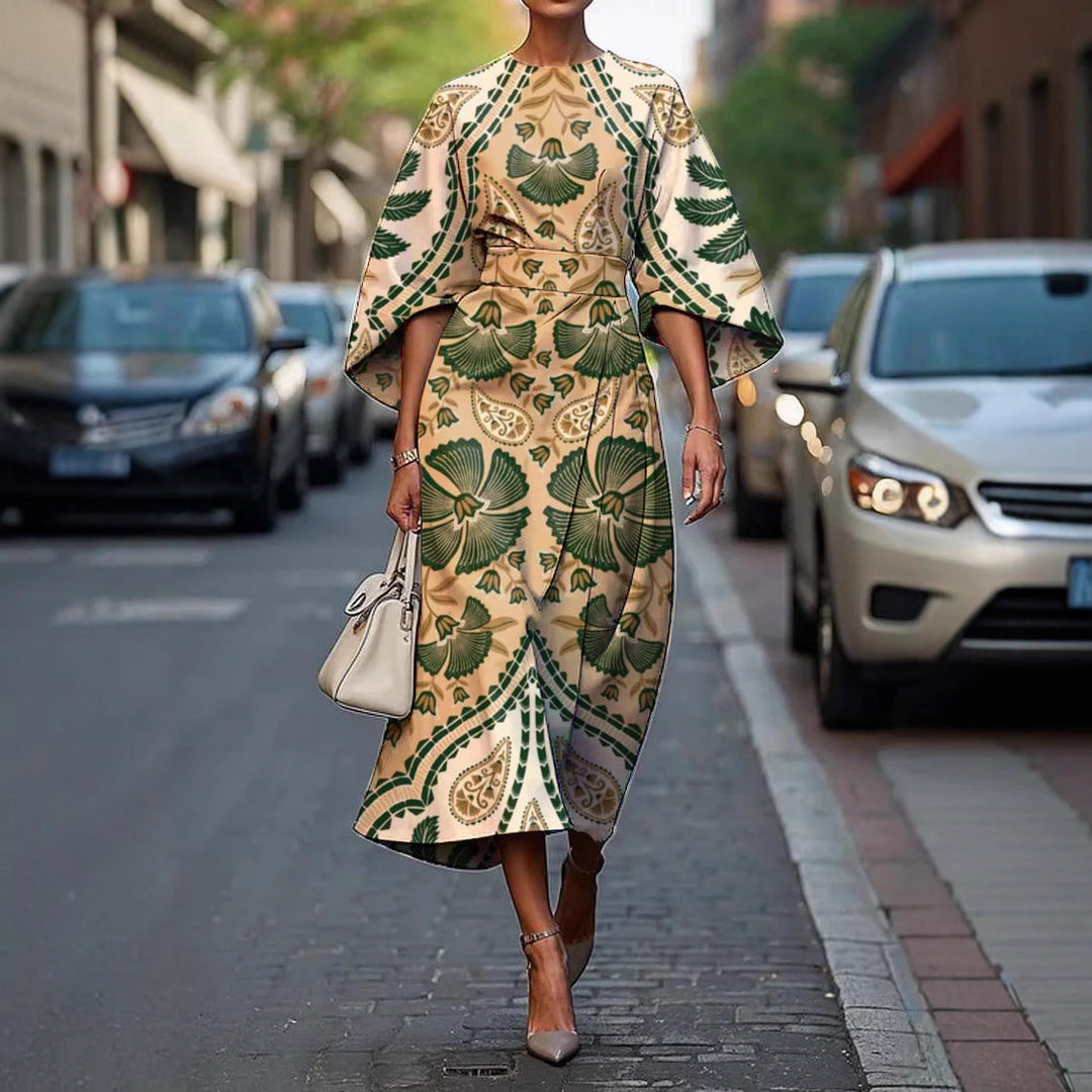 Melody™- Elegant Dress with Round Neck