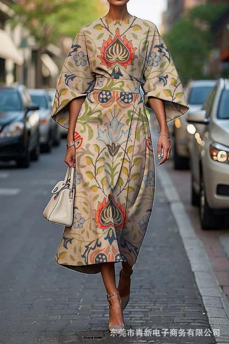Melody™- Elegant Dress with Round Neck