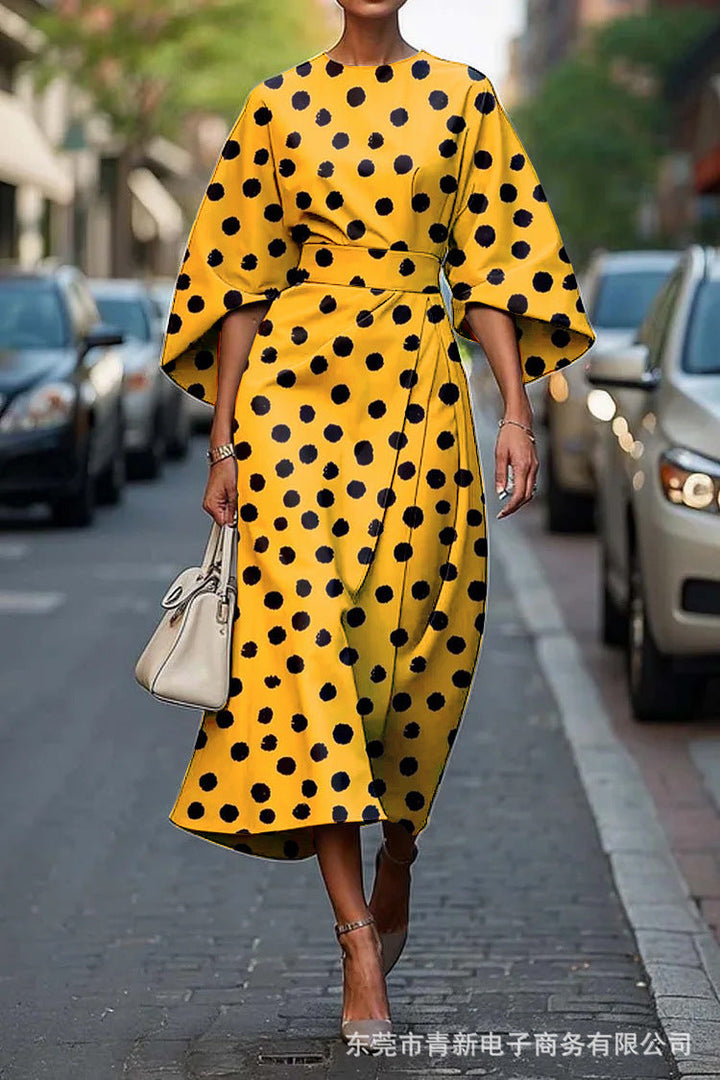 Melody™- Elegant Dress with Round Neck