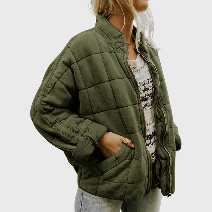 Ruth™- Quilted Zip Jacket