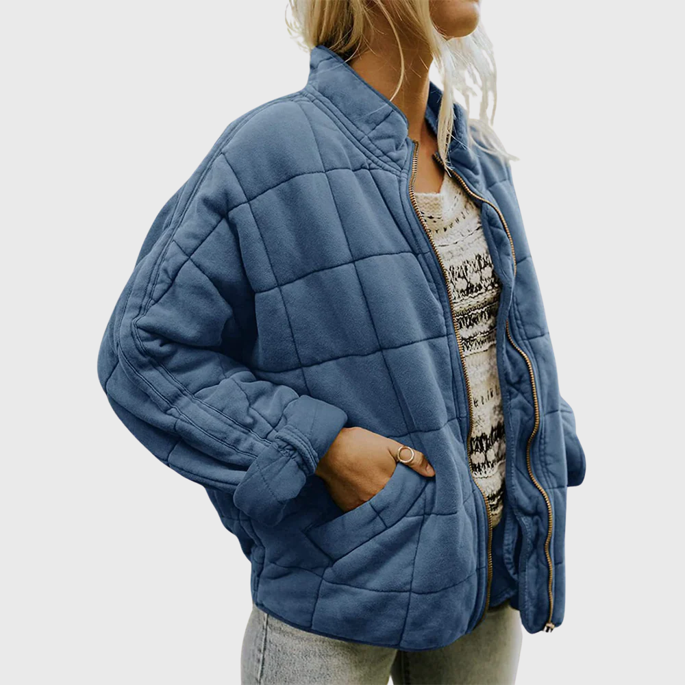 Ruth™- Quilted Zip Jacket