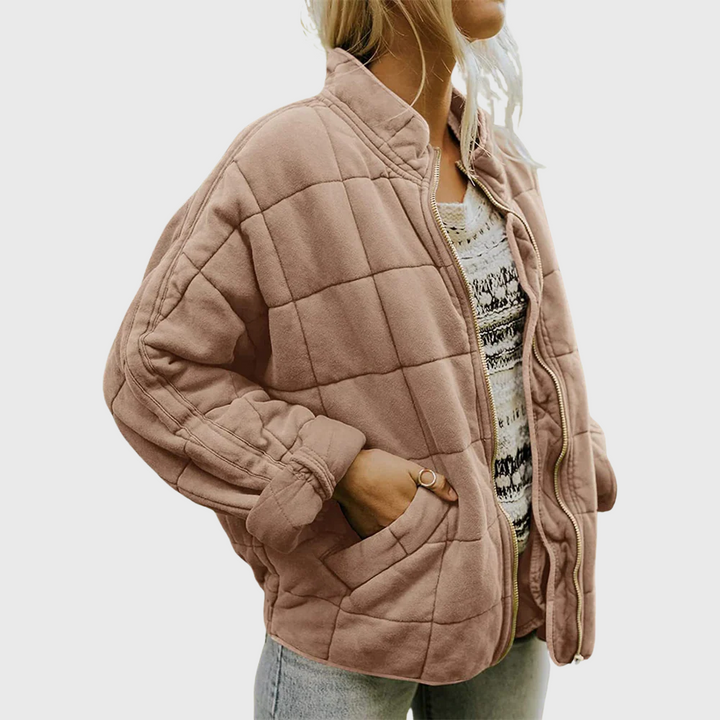 Ruth™- Quilted Zip Jacket