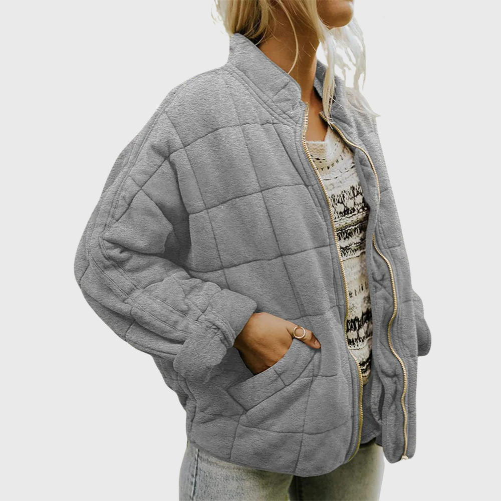 Ruth™- Quilted Zip Jacket