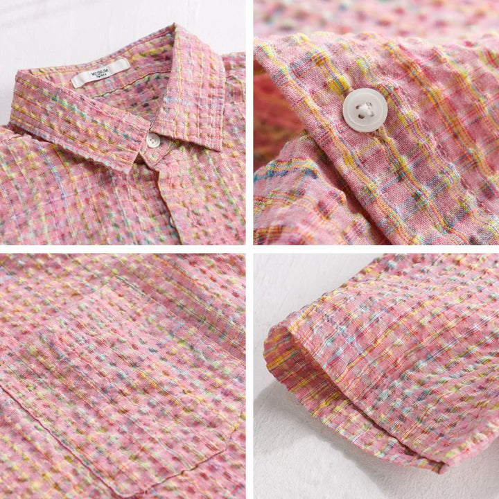 Miyura™- Bubble Weave Shirt