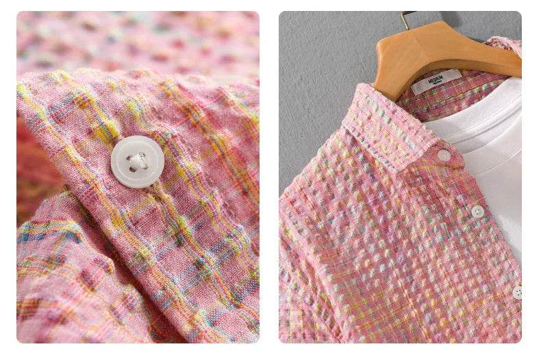 Miyura™- Bubble Weave Shirt