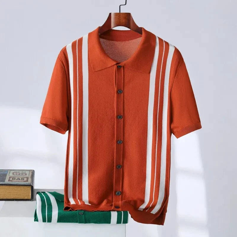 Harrison™- Striped Polo Shirt