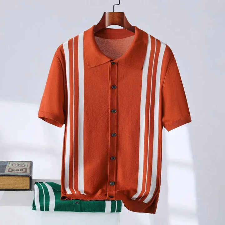Harrison™- Striped Polo Shirt