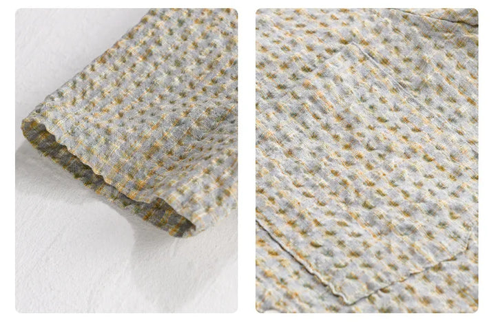 Miyura™- Bubble Weave Shirt