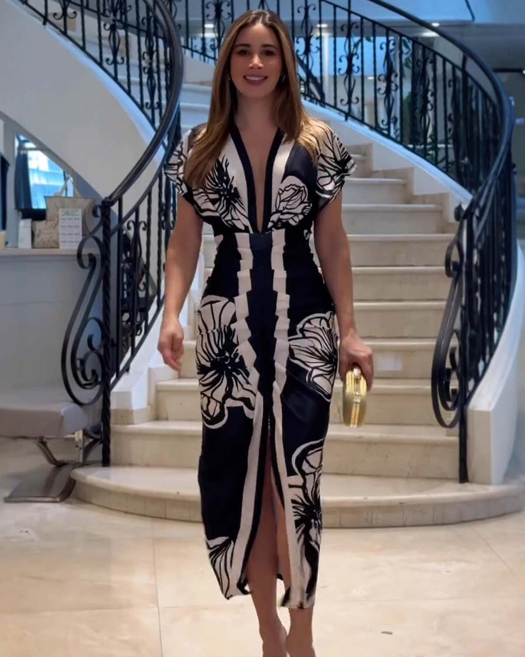 Hodiah™- Chic Pleated Dress
