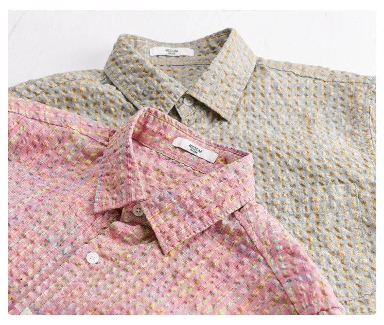Miyura™- Bubble Weave Shirt