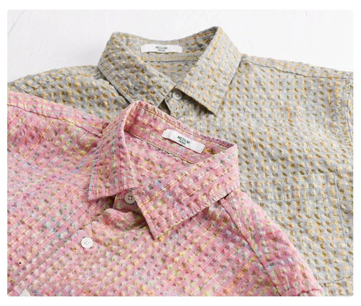 Miyura™- Bubble Weave Shirt