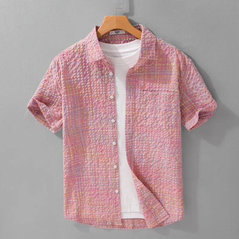 Miyura™- Bubble Weave Shirt
