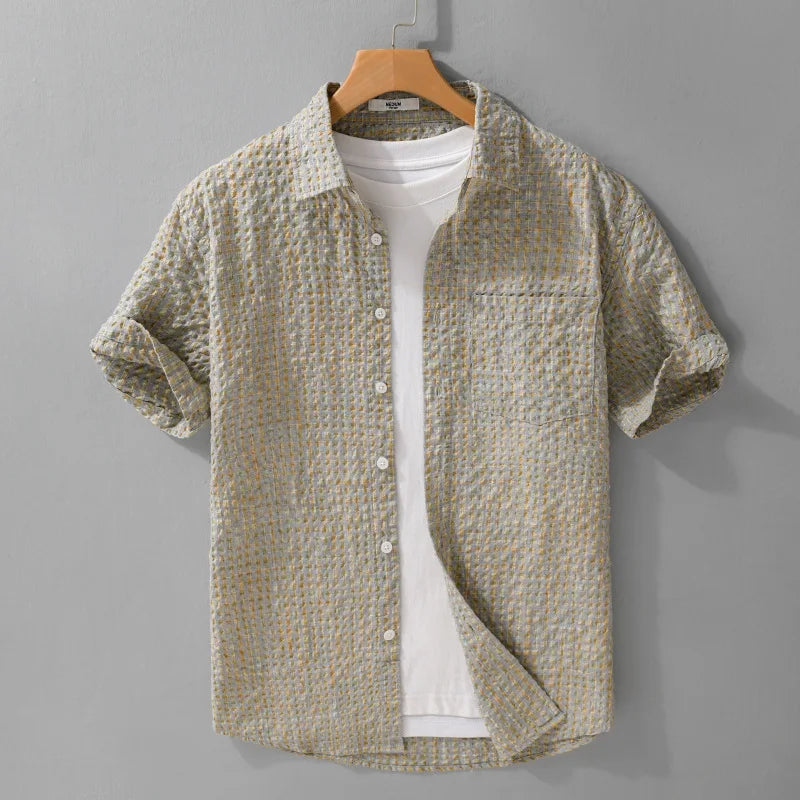 Miyura™- Bubble Weave Shirt