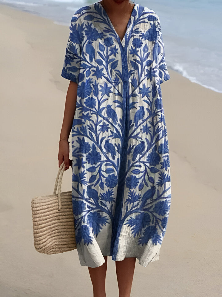 Fenna™- Summer Breeze Printed Dress