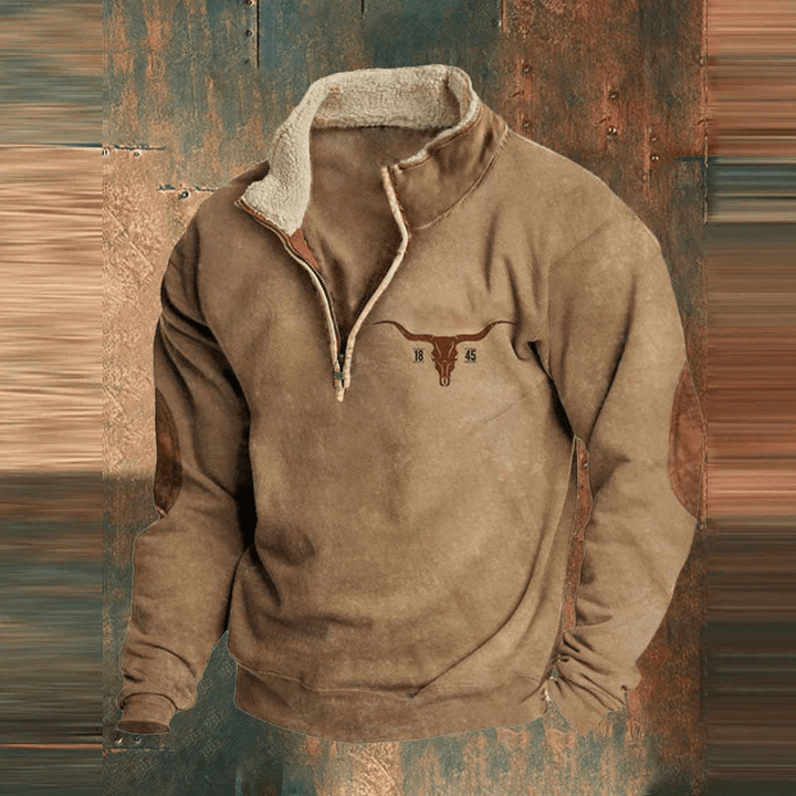 Dakota™- Graphic Zip-Up Sweatshirt For Men