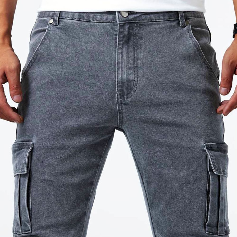 Metro™- Denim Cargo Jeans
