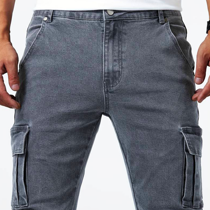 Metro™- Denim Cargo Jeans