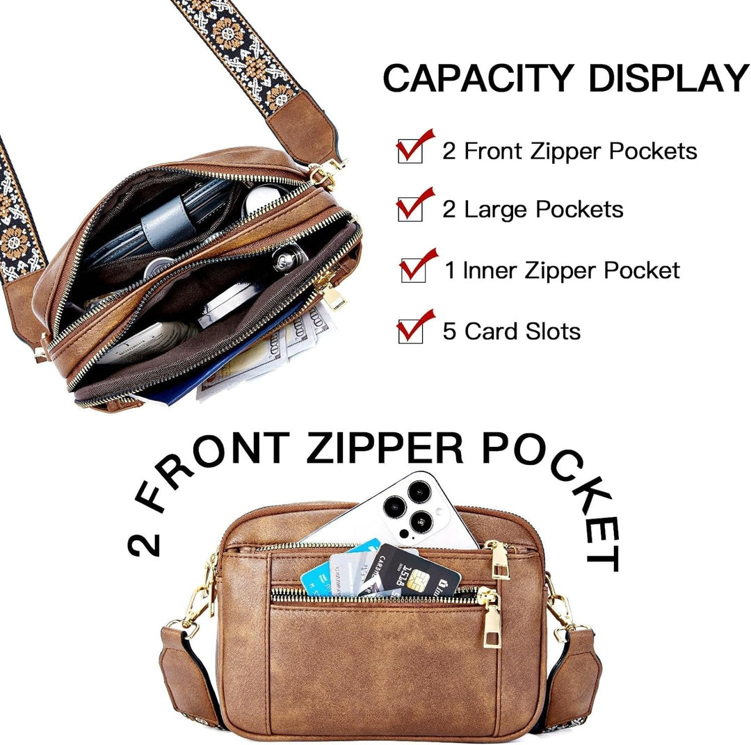 Camilla™- Refined Leather Shoulder Bag