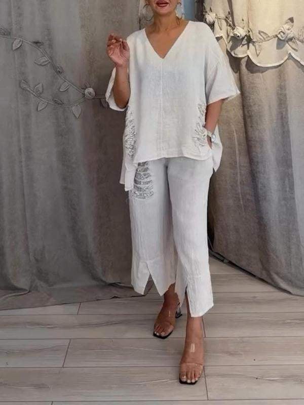 Bianca™- Elegant Two Piece Summer Set