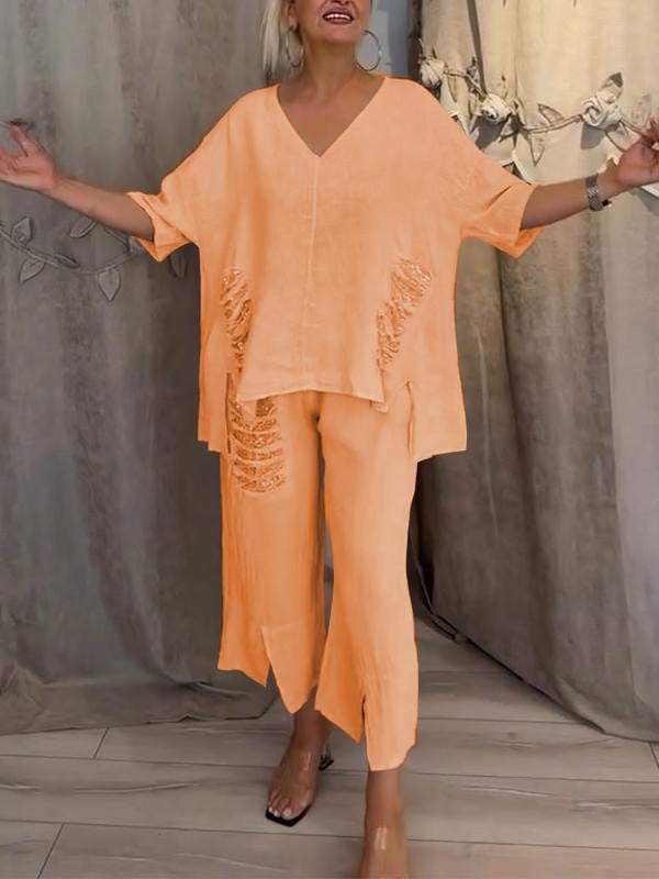 Bianca™- Elegant Two Piece Summer Set