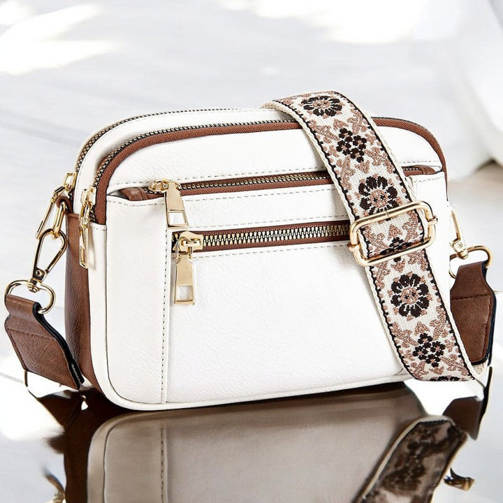 Camilla™- Refined Leather Shoulder Bag