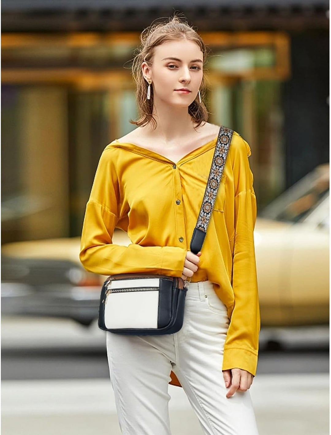 Camilla™- Refined Leather Shoulder Bag
