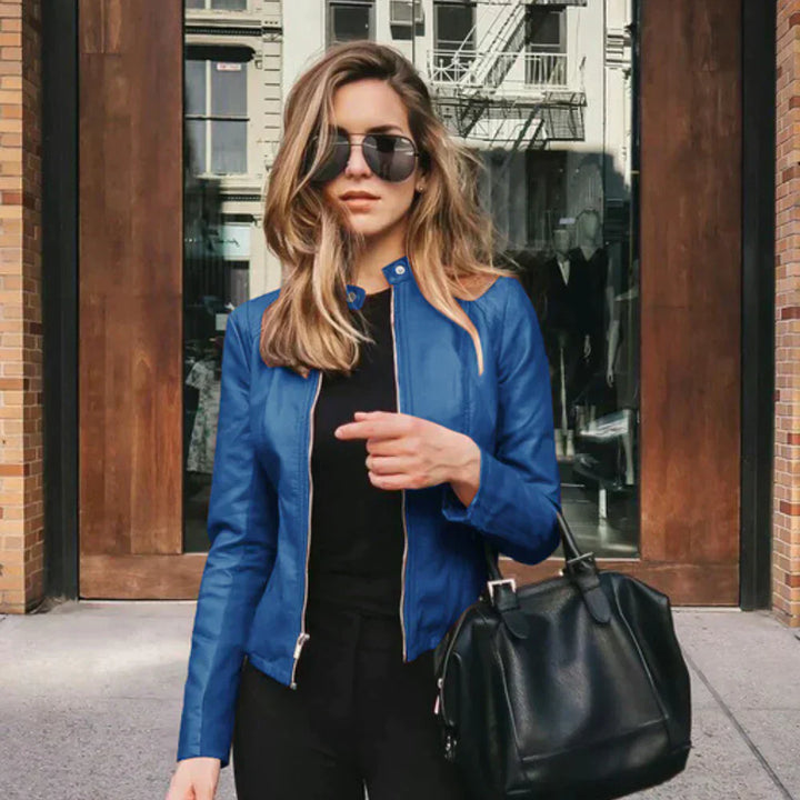 Sophia™- Italian Leather Jacket