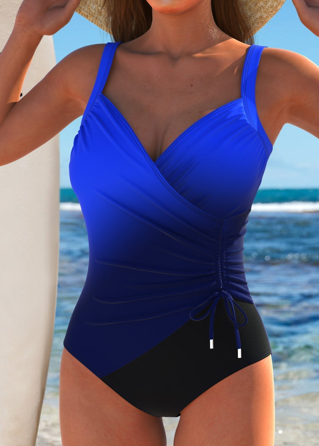 Voyanne™- Print One Piece Swimsuit