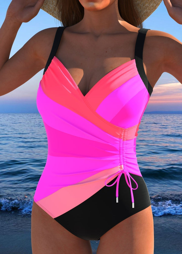 Voyanne™- Print One Piece Swimsuit